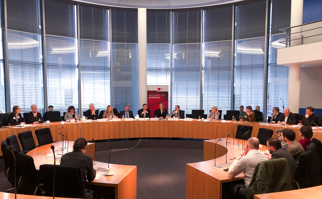 Medienpoltischer Dialog der SPD-Bundestagsfraktion | Foto: © Jörg Wagner